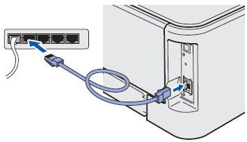 printer connected to a modem