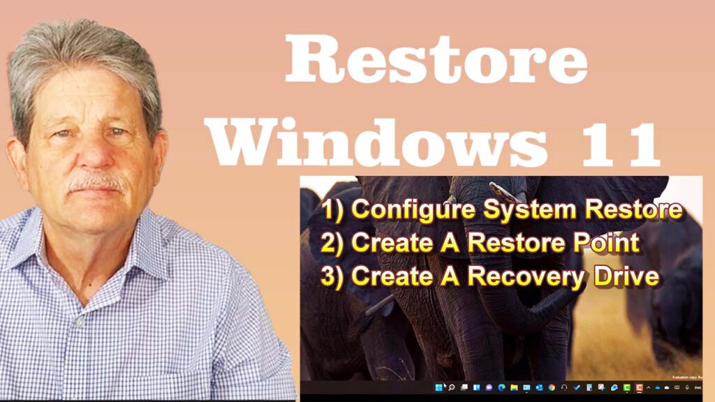 The second of my faborite videos - how to restore Windows 11
