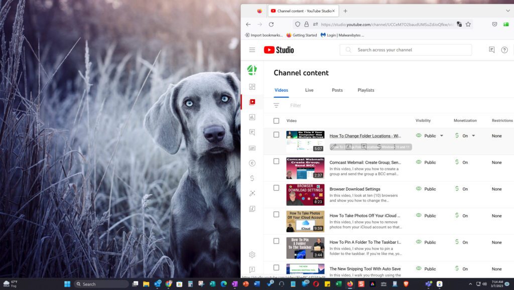 Screenshot of a Windows window off the screen