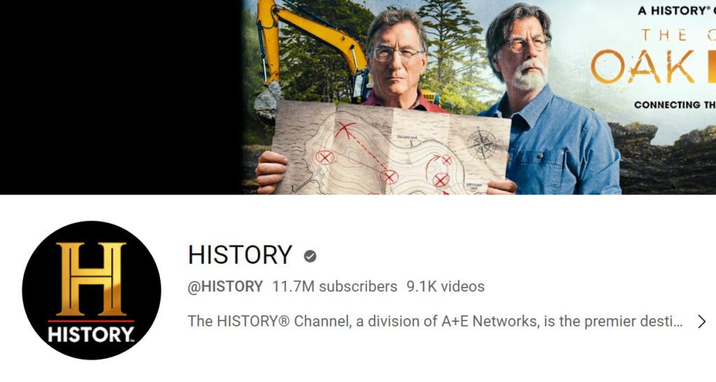 You Need To Subscribe To These 4 YouTube Channels - HISTORY channel