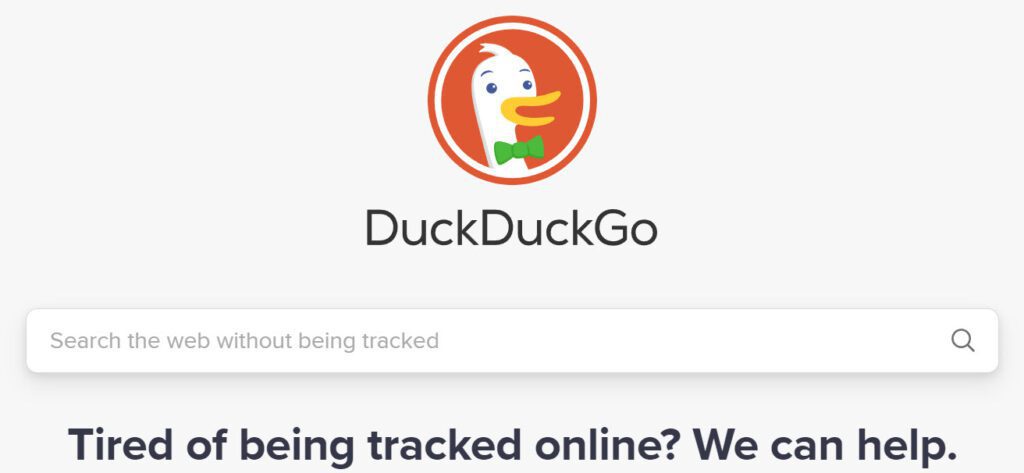 The Search Engine Battle – Part 3 * DuckDuckGo